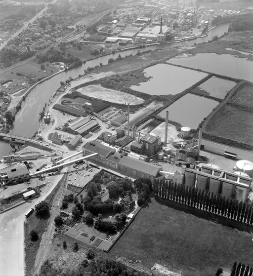 Ancienne sucrerie de betteraves Mils et Cie, puis SA Sucrière de Berneuil-sur-Aisne, puis Sucrerie et Distillerie de l'Aisne