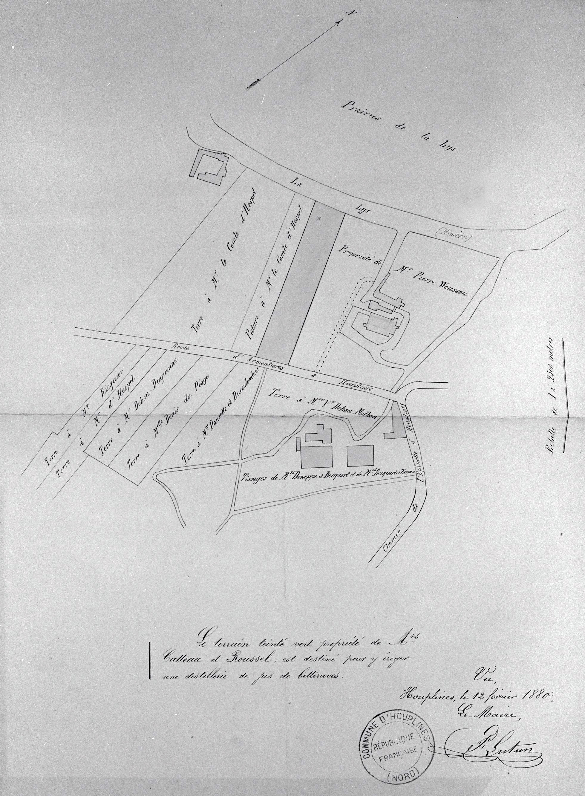 Tissage Deweppes et Becquart, puis Deweppes et Frémaux, puis Vanderschooten (détruit)