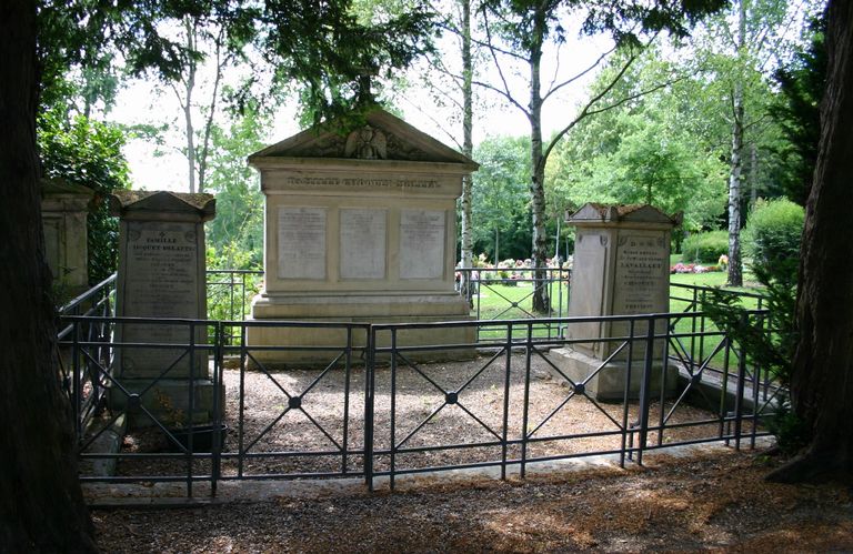 Enclos funéraire de la famille Choquet-Mollet et de la famille Choquet-Delattre