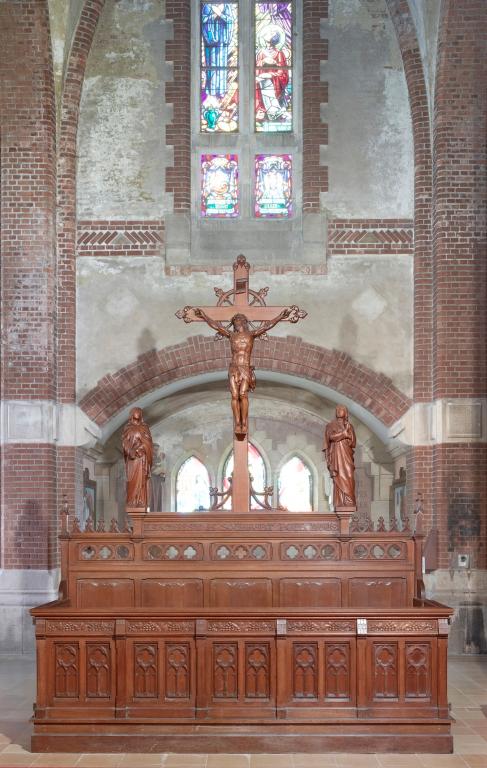 Banc d’œuvre de l'église Saint-Nicolas de Bapaume