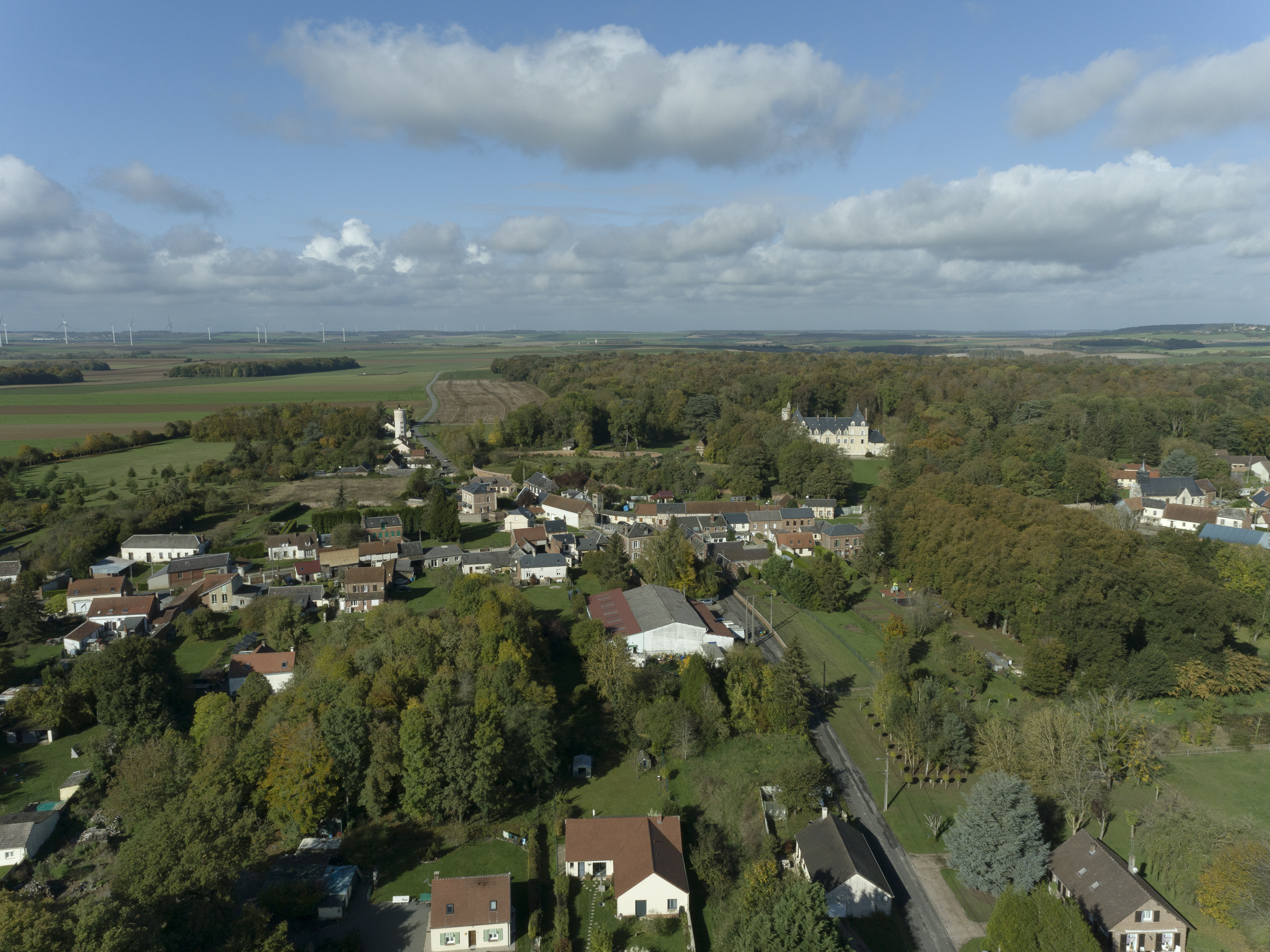 Le village de Tartigny