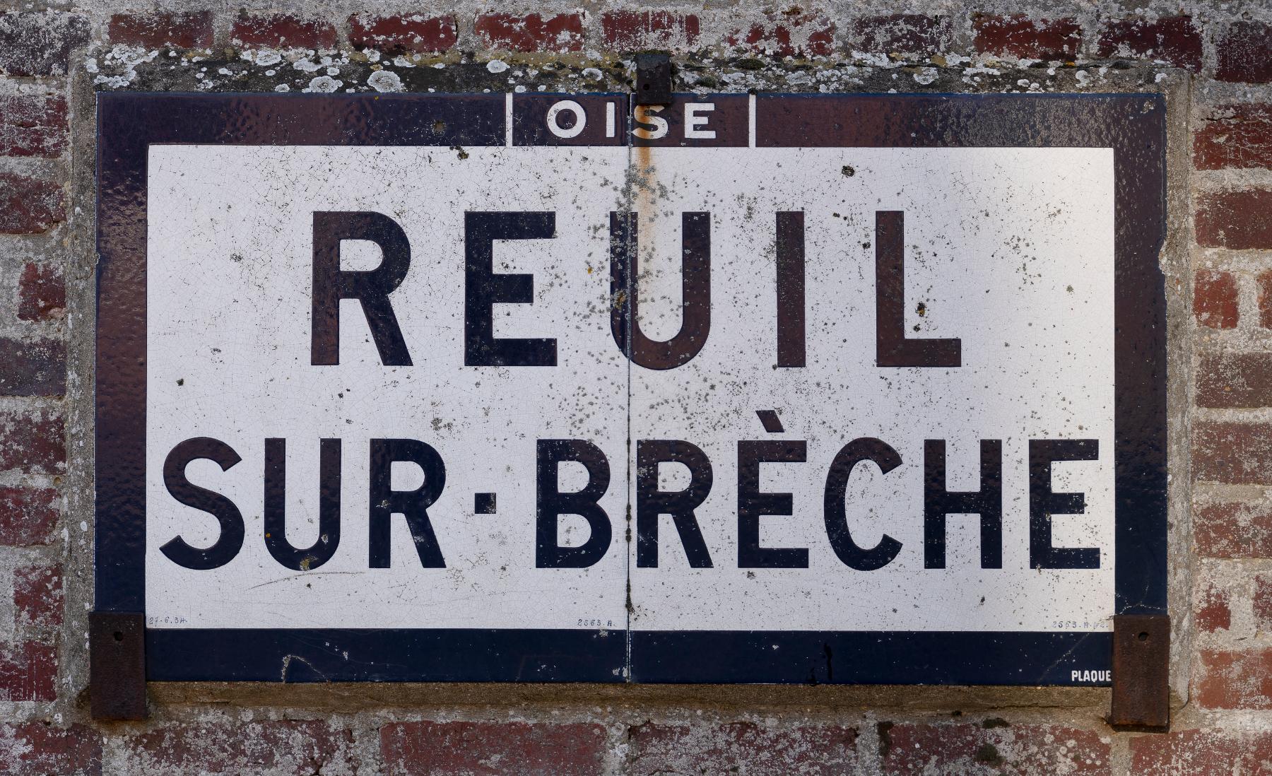 Le village de Reuil-sur-Brêche