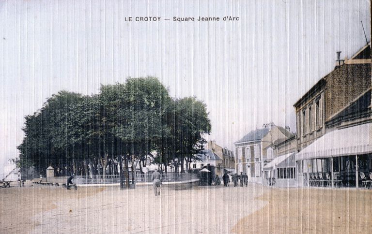 Ancienne place forte  et ville du Crotoy, actuellement quartier du Bourg