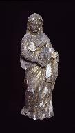 Élément d'un bâton de procession, de confrérie (statuette : Vierge à l'Enfant)