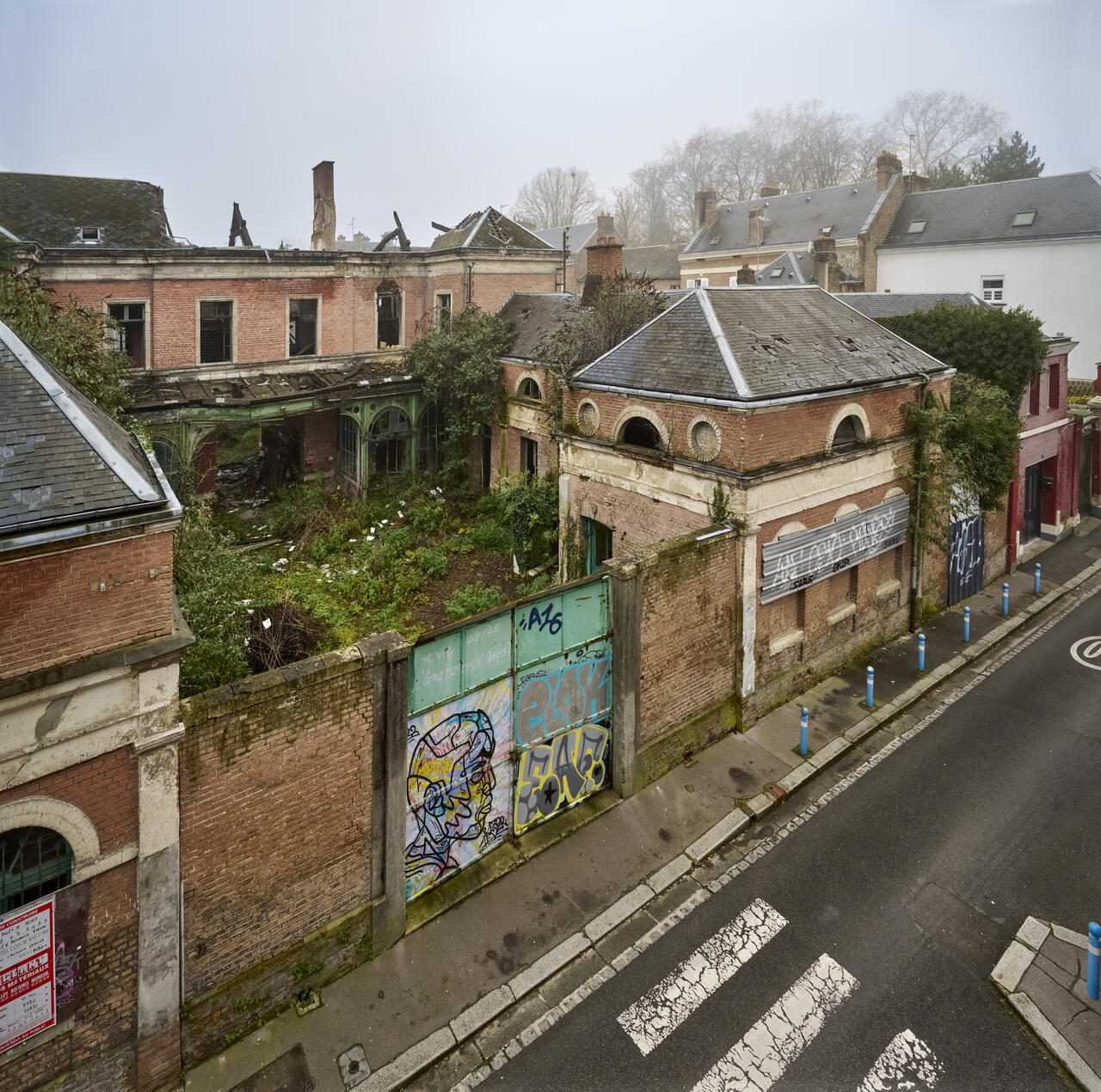 Ancien hôtel Prévost de Longpérier, puis hôtel Hecquet de Rocquemont, devenu imprimerie Yvert et Tellier, puis Yvert et Cie