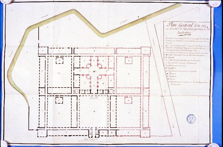 Ancien hôpital général de Lille, puis hospice dit hospice général (actuellement école de commerce)