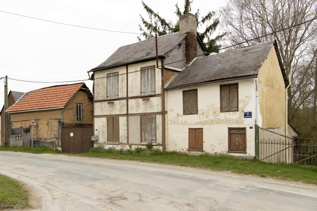 L'habitat du village de Catheux