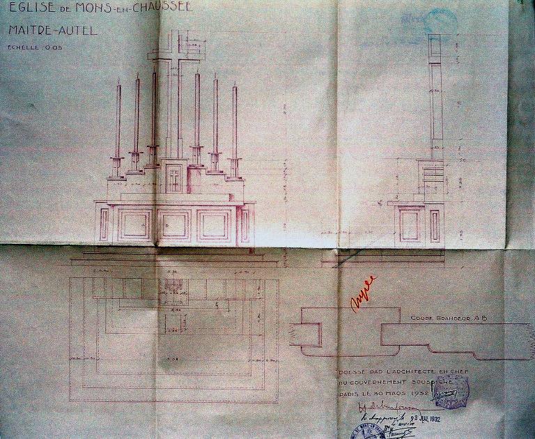 Le mobilier de l'église Saint-Pierre de Mons-en-Chaussée (Estrées-Mons)