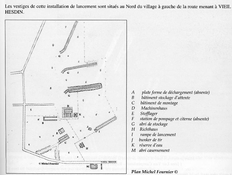 Ensemble de 5 galeries souterraines de stockage, dites tunnels de stockage d'Auchy-lès-Hesdin (vestiges)