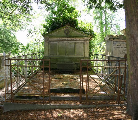 Tombeau (stèle funéraire) de la famille Levasseur-Demarcy