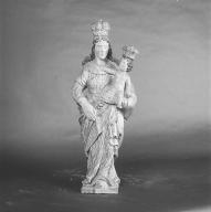 Statuette d'applique de Vierge à l'Enfant