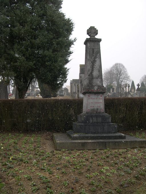 Monument aux morts (paroissial) du Petit-Saint-Jean à Amiens