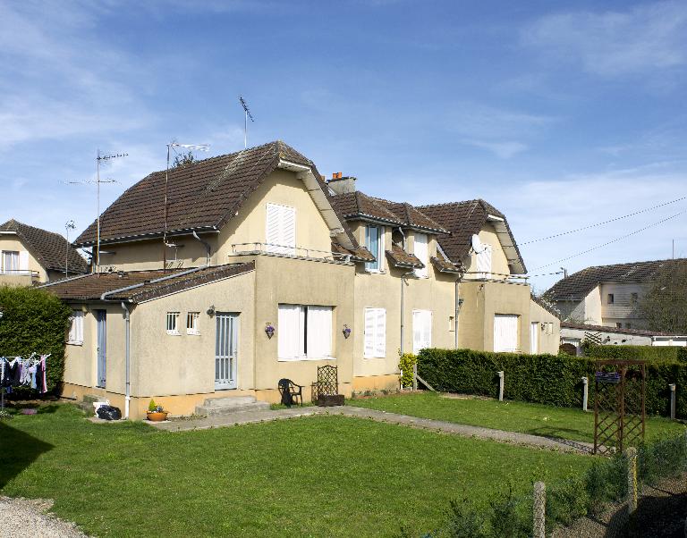 Les habitations de la cité-jardin de la Compagnie des Chemins de fer du Nord en 1920