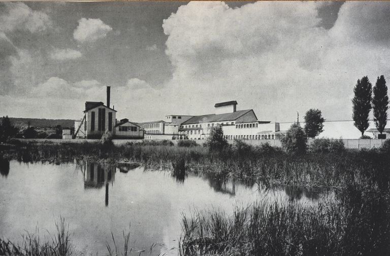 Ancienne papeterie de Pont-Sainte-Maxence, puis Modo, actuellement usine de recyclage des déchets Paprec