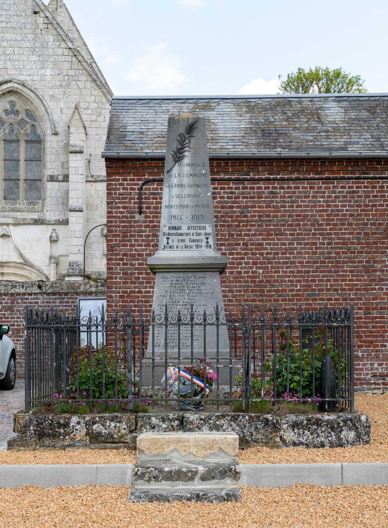 Ancien cimetière paroissial, aujourd'hui communal