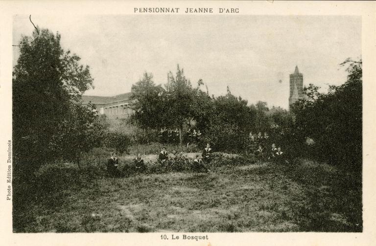 Maison, puis pensionnat Jeanne d'Arc, actuellement école maternelle Notre-Dame des Anges