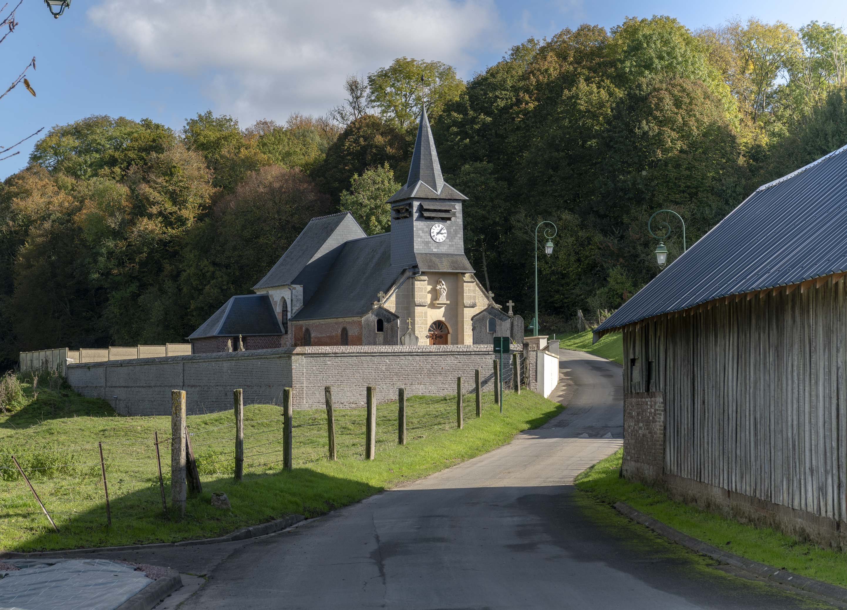 Le village de Rouvroy-les-Merles