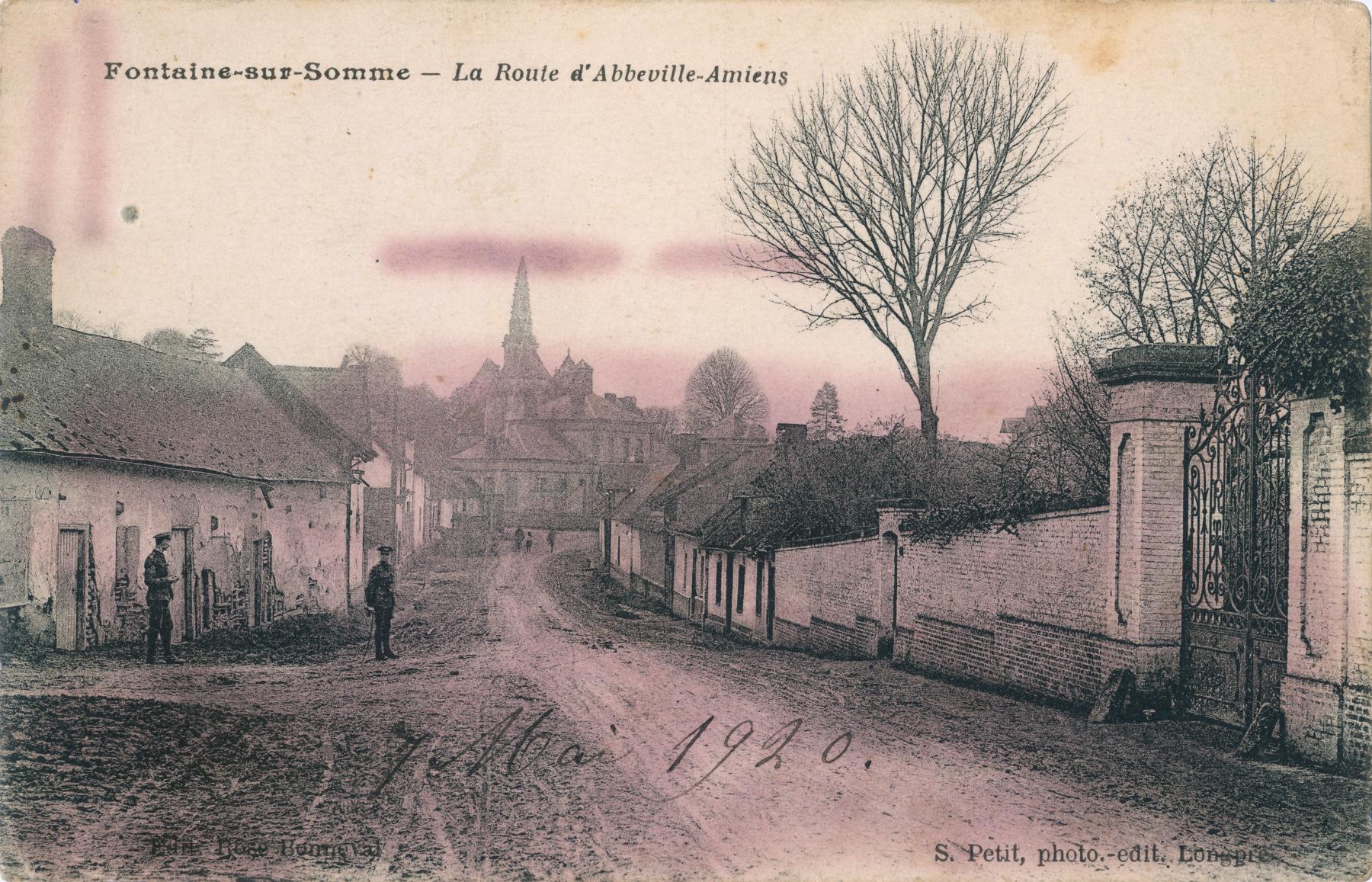 Le village de Fontaine-sur-Somme