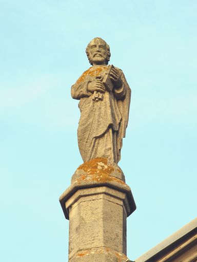 Ensemble de deux statues : saint Pierre, saint Paul