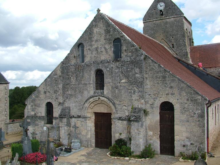 Église paroissiale Saint-Rémi de Dhuizel et son cimetière