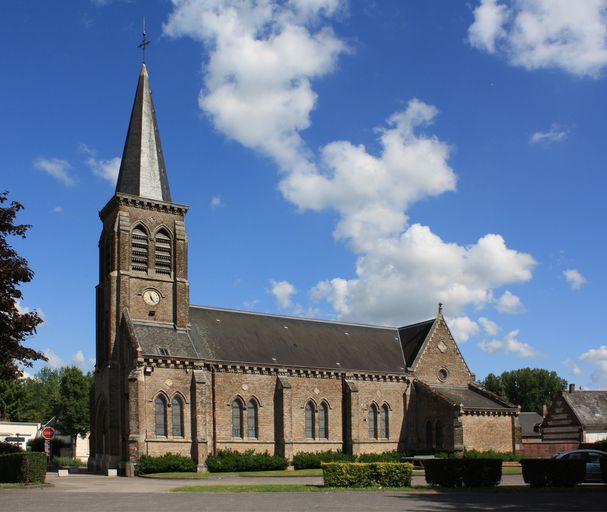 Église paroissiale Saint-Nicolas et ancien cimetière de Ville-le-Marclet