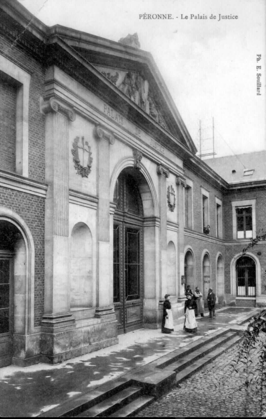 Ancien palais de justice de Péronne (détruit)