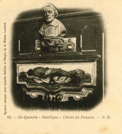 Tableau : le Christ mort