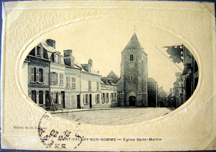 Le quartier de la Ville-Haute à Saint-Valery-sur-Somme