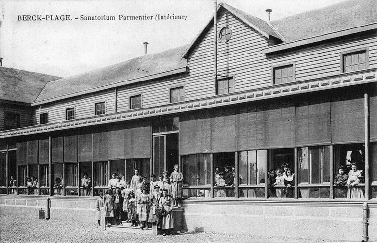 Ancien hôpital marin, dit maison Cornu pour filles, puis sanatorium Parmentier, enfin sanatorium Vincent (détruit)