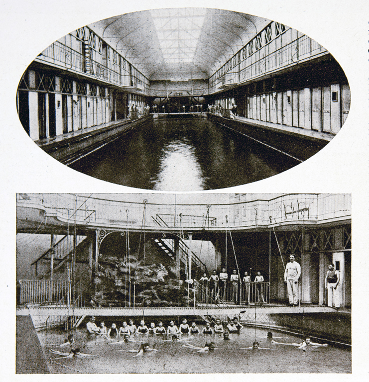 Piscine et bains publics, dits école de natation, actuellement Institut du Monde Arabe-Tourcoing