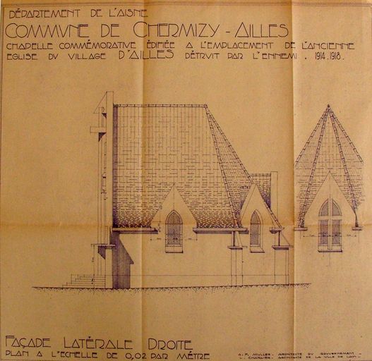 La Reconstruction sur le Chemin des Dames : le territoire de la commune de Chermizy-Ailles