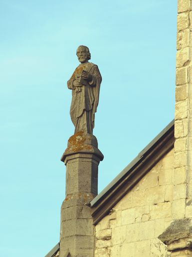 Ensemble de deux statues : saint Pierre, saint Paul