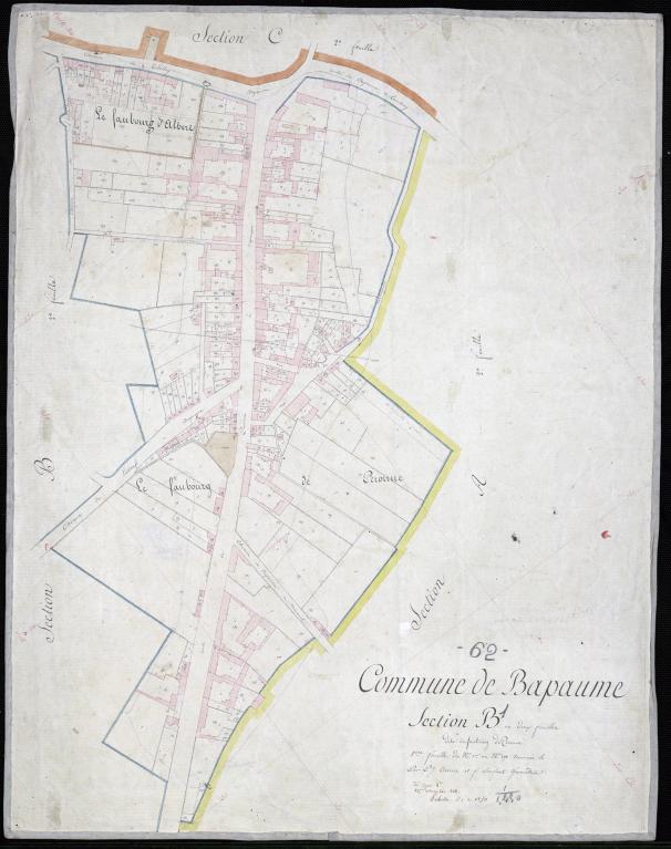 La ville de Bapaume