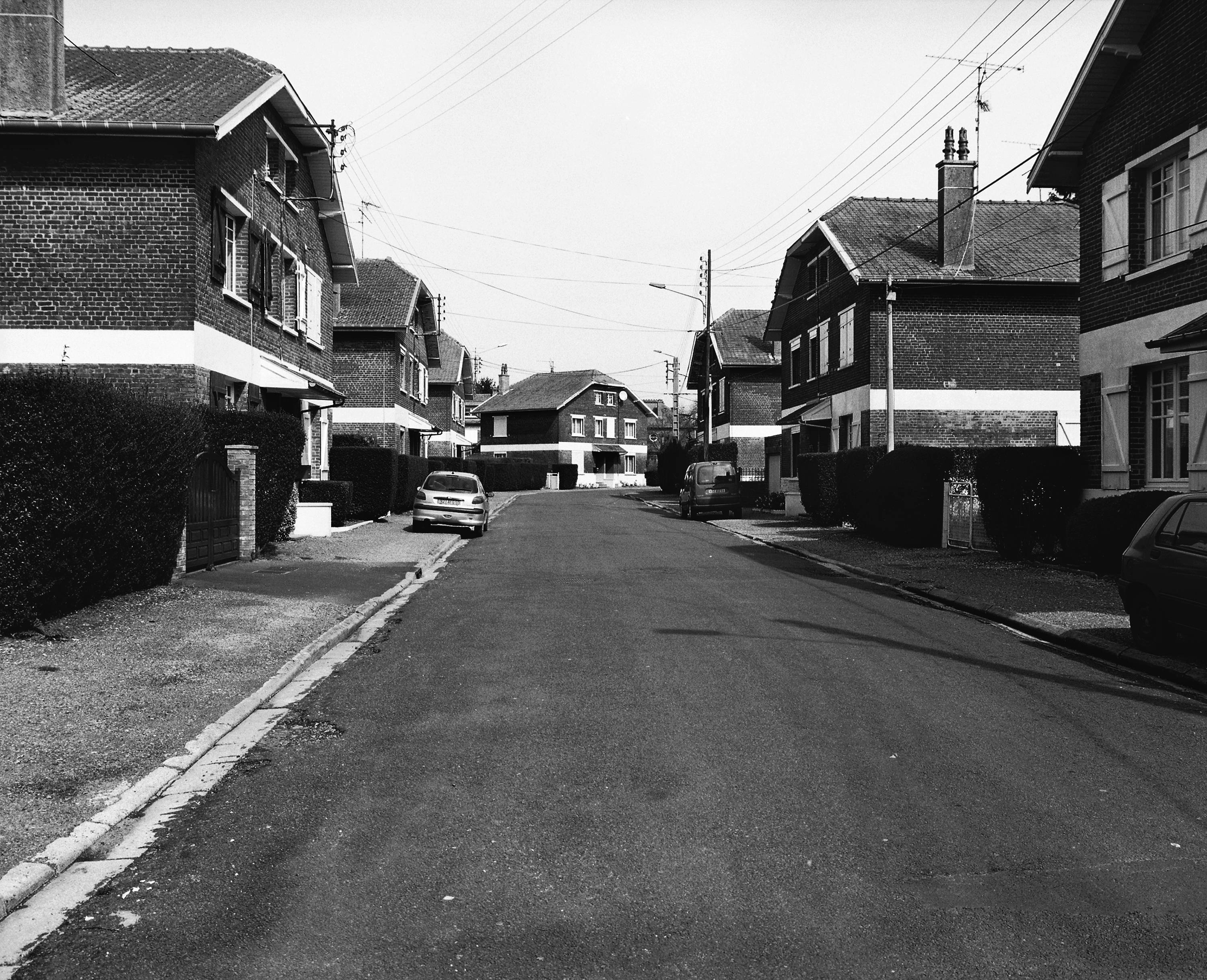 Maisons jumelles en série (série de dix)