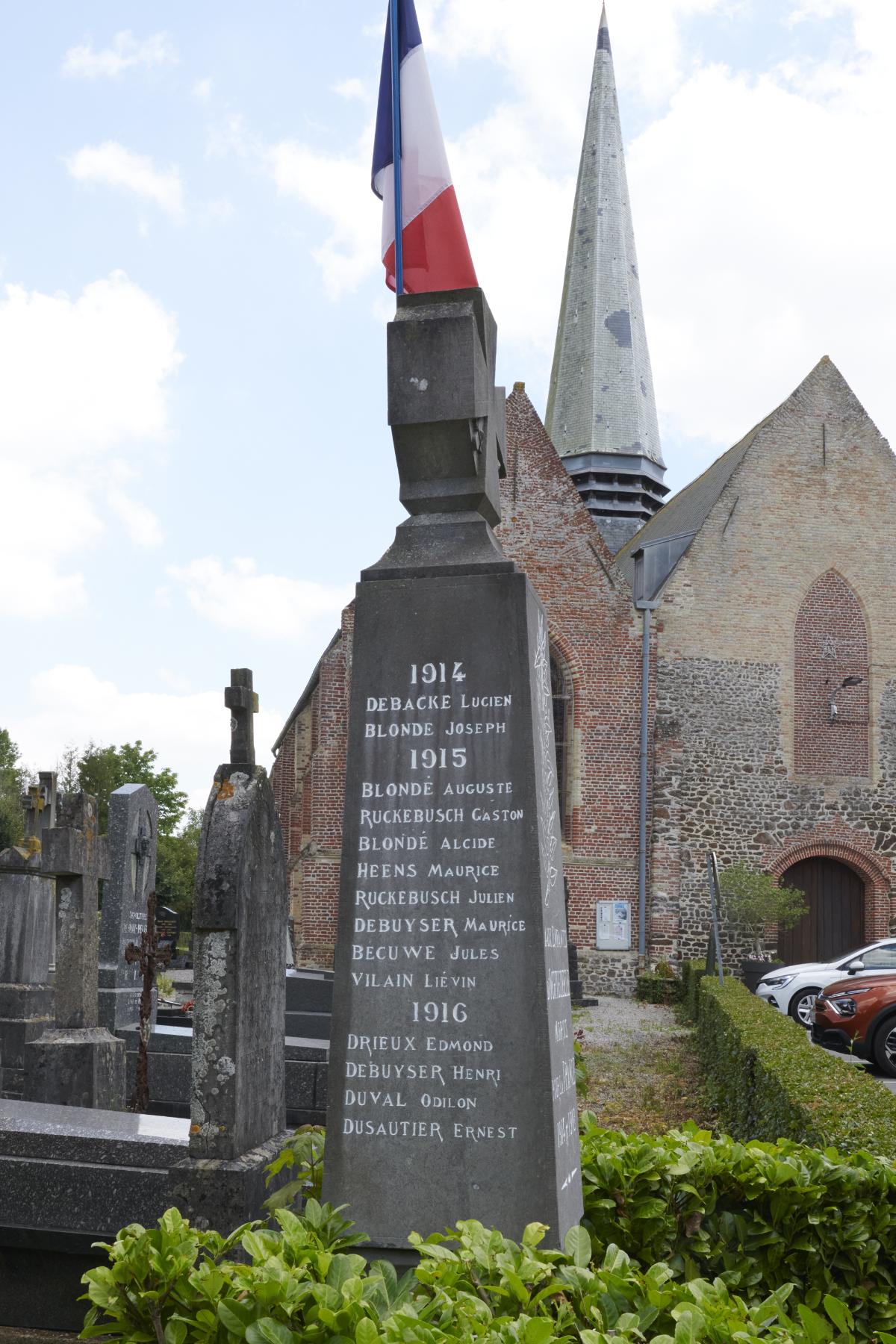 Monument aux morts d'Ochtezeele