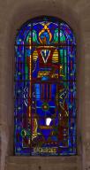 Verrière figurée : saint Georges