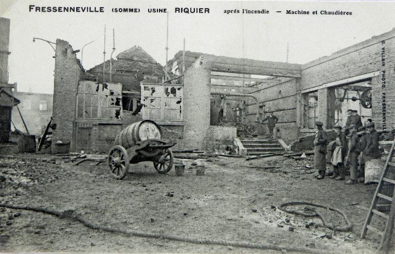 Ancienne usine de serrurerie et fonderie Charles Guerville, puis Ch. Guerville Fils et Riquier Frères, puis Guerville, Riquier et Cie puis usine de serrurerie Bricard