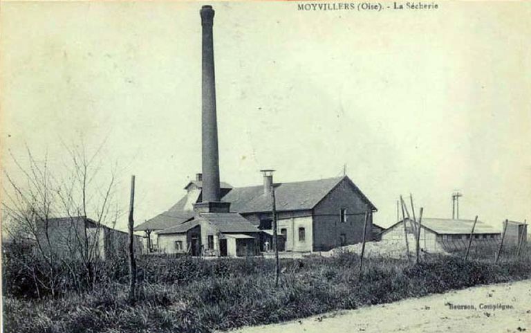 Ancienne usine de produits pour l'alimentation animale (sécherie) de la SA Sucrerie et Distillerie de Francières