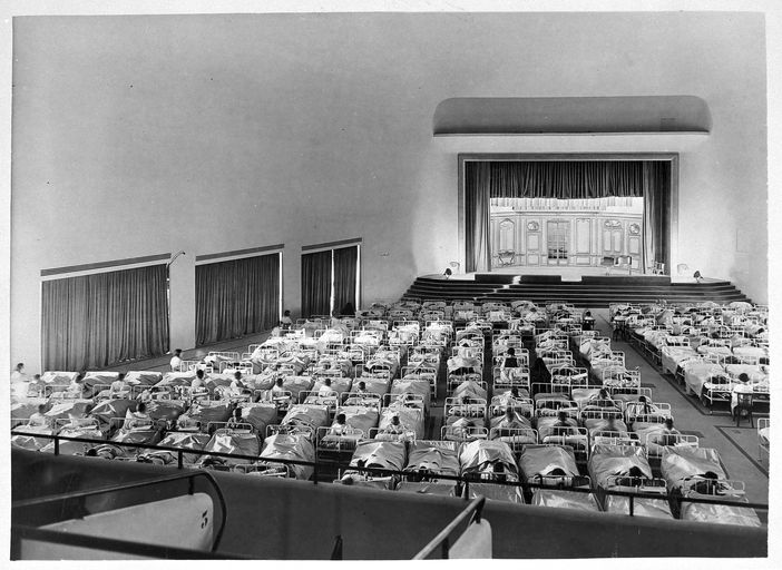 Hôpital marin et colonie de vacances dit sanatorium de Zuydcoote ou sanatorium maritime Vancauwenberghe, puis hôpital maritime Vancauwenberghe