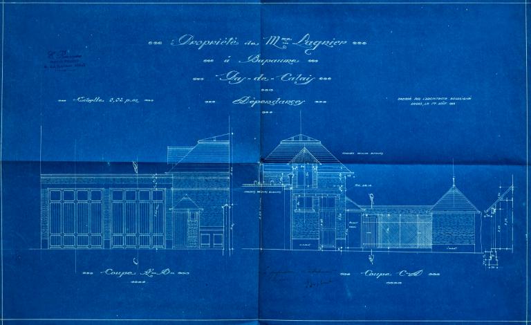 Ancien hôtel particulier, propriété de Mme Léonie-Aglaé Lagnier-Goubet, puis immeuble à logements