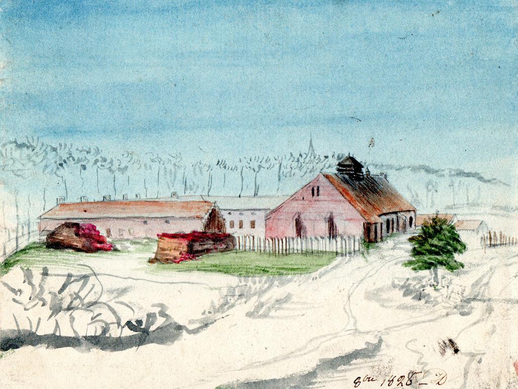 Ancienne ferme Saint-Bertin, puis sucrerie et râperie de betteraves et ferme Platiau, puis ferme des Berceaux