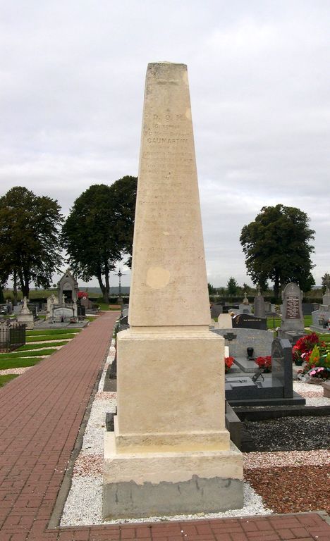 Monument funéraire (obélisque) de Jean-Baptiste Marie Bernard Caumartin