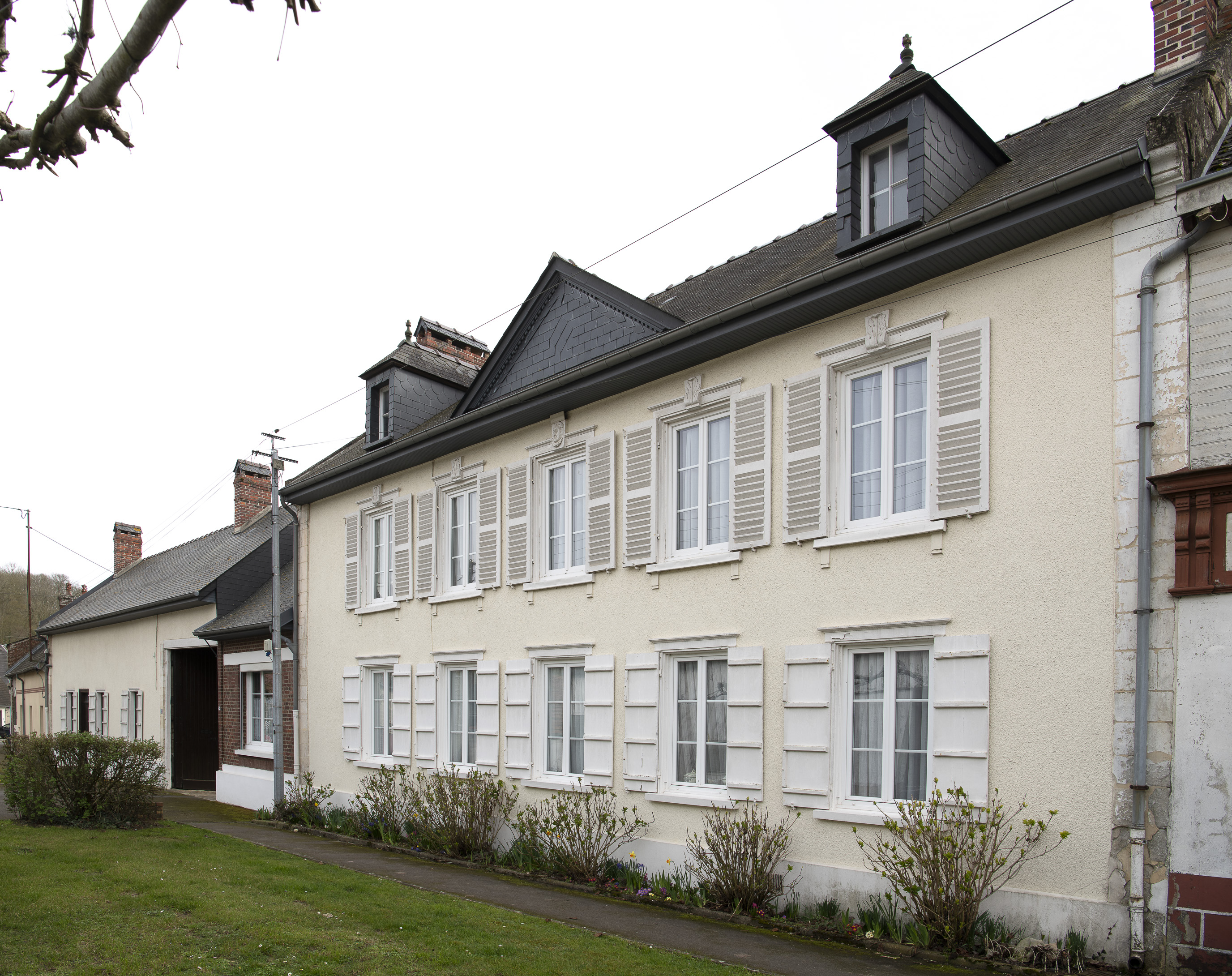 L'habitat du village de Bonneuil-les-Eaux