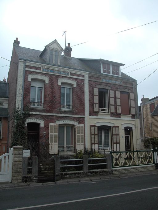 Maison à deux logements accolés, dite Villa Jeanne-Marie et Villa Joseph-Henri