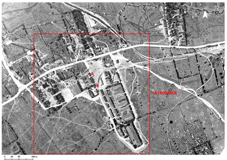 Guérite casematée, vestiges du Parc à matériaux du 21e Régiment d'Infanterie de Réserve dit Ubernahmestelle 21