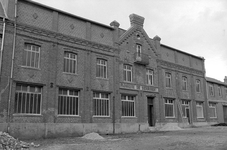 Ancienne fabrique de serrurerie Derloche-Cantevelle à Ault