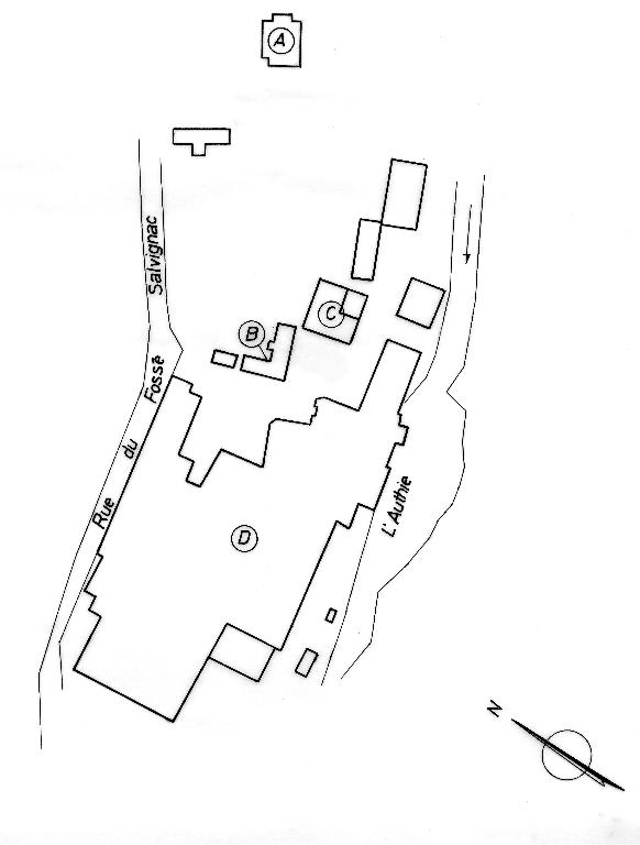 Ancienne usine de papeterie Darras, puis Horne, puis Ball et Horne, puis Maisonneuve, puis Soustre Frères, puis la Rochette Cenpa, devenue usine de ferblanterie Coltel