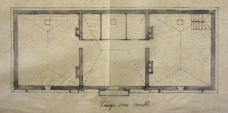 Ancienne école primaire de garçons de Flixecourt, devenue groupe scolaire Hector-Malot (ancien manoir de la Cour de Fief)