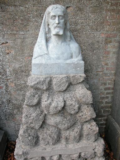 Buste à l'italienne : homme (Christ mort ?)