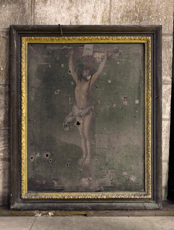 Tableau : Christ en croix